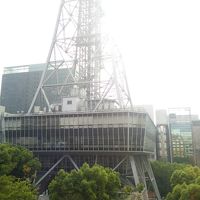 朝食会場の前にはテレビ塔