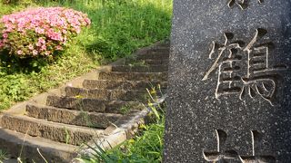 階段の先にあるお寺