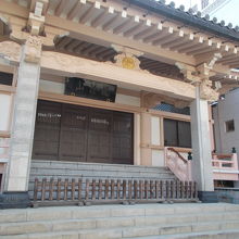 本堂の様子です。