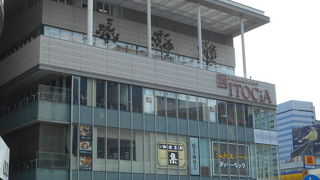 綺麗な飲食店が充実