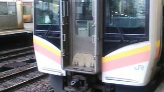 2018年４月７日の越後湯沢15時08分発普通列車水上行きの様子