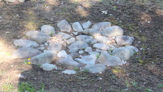 石は立っていませんでした。