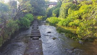 市街地と自然が調和