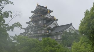 再建天守で内部は展示館