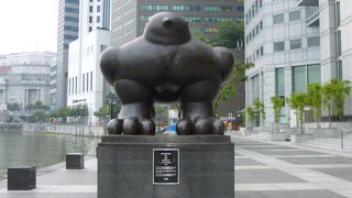 シンガポール川沿に