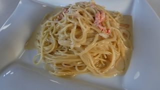 網走産生うにパスタ