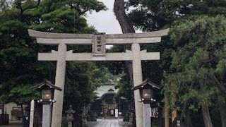 京成津田沼からすぐの神社