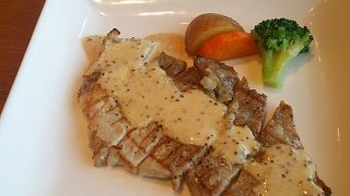 きれいな景色を見ながらおいしいお食事