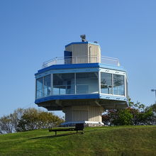 公園のシンボル流氷展望塔