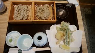 上品なお蕎麦屋さん