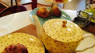 素敵なカフェと自転車の不思議な融合