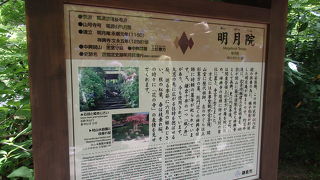 明月院にアジサイを見に行きました