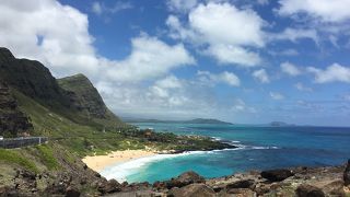 オアフ島の東端の絶景です