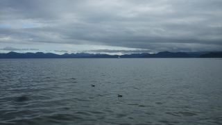 まるで海のようでした！