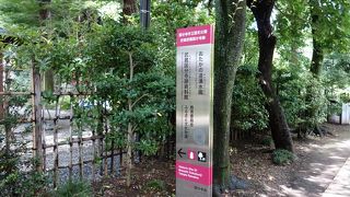 湧水を保存している自然公園