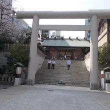 正面の鳥居です。