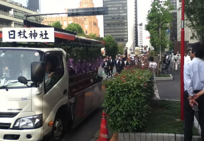 神幸祭巡航がすごい