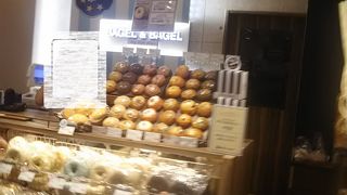 ボリューム満点のベーグル