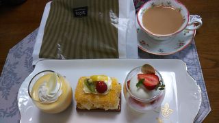 パンもケーキも美味しい