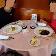 リーズナブルで本格的なフランス料理のランチ