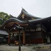 なかなかスケールの大きな神社