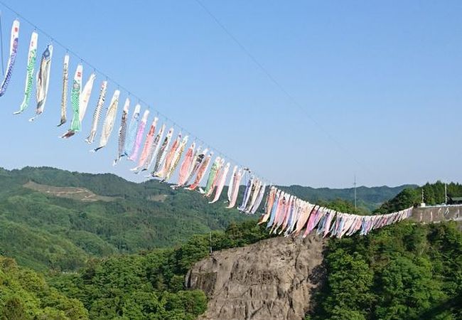 竜神峡鯉のぼりまつり