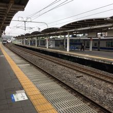 2面４線の充実した駅