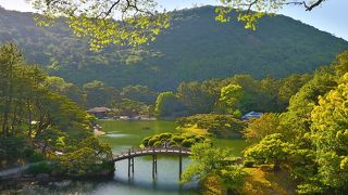 栗林公園一の絶景