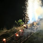 【地獄の谷の鬼花火2018】