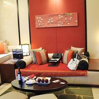 アジアンチックなソファー