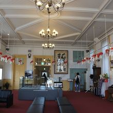 明治の洋館で、観光情報ゲット