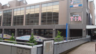 駅近の大型商業施設