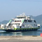 大三島の盛港から大久野島まで乗船しました☆