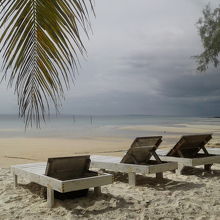 のんびり静かー。