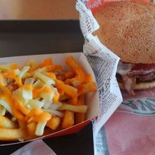 ポテトフライがとても好き(*^_^*)