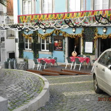 アルファマ地区のファドの聴けるレストラン