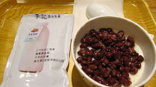 懐かしい杏仁豆腐