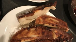 ボリュームのある餃子