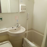 ビジネス仕様のユニットバス。