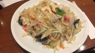 同僚と皿うどん！