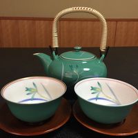 香蘭社の素敵な急須と湯のみ