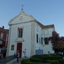 日暮れ時の風景。