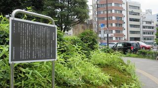 説明板が立っています