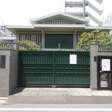 正面の景観です。