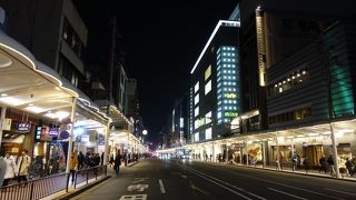 京都らしい繁華街