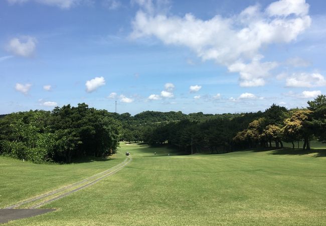 いい天気に恵まれて