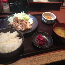 日替りAランチ（鶏肉の粕漬け焼き）