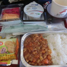 深セン⇒成田　機内食　