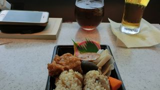 眺めのいいラウンジ