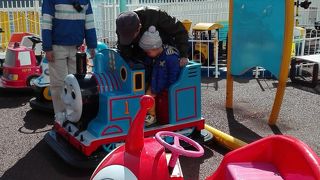 幼児向け乗り物が豊富